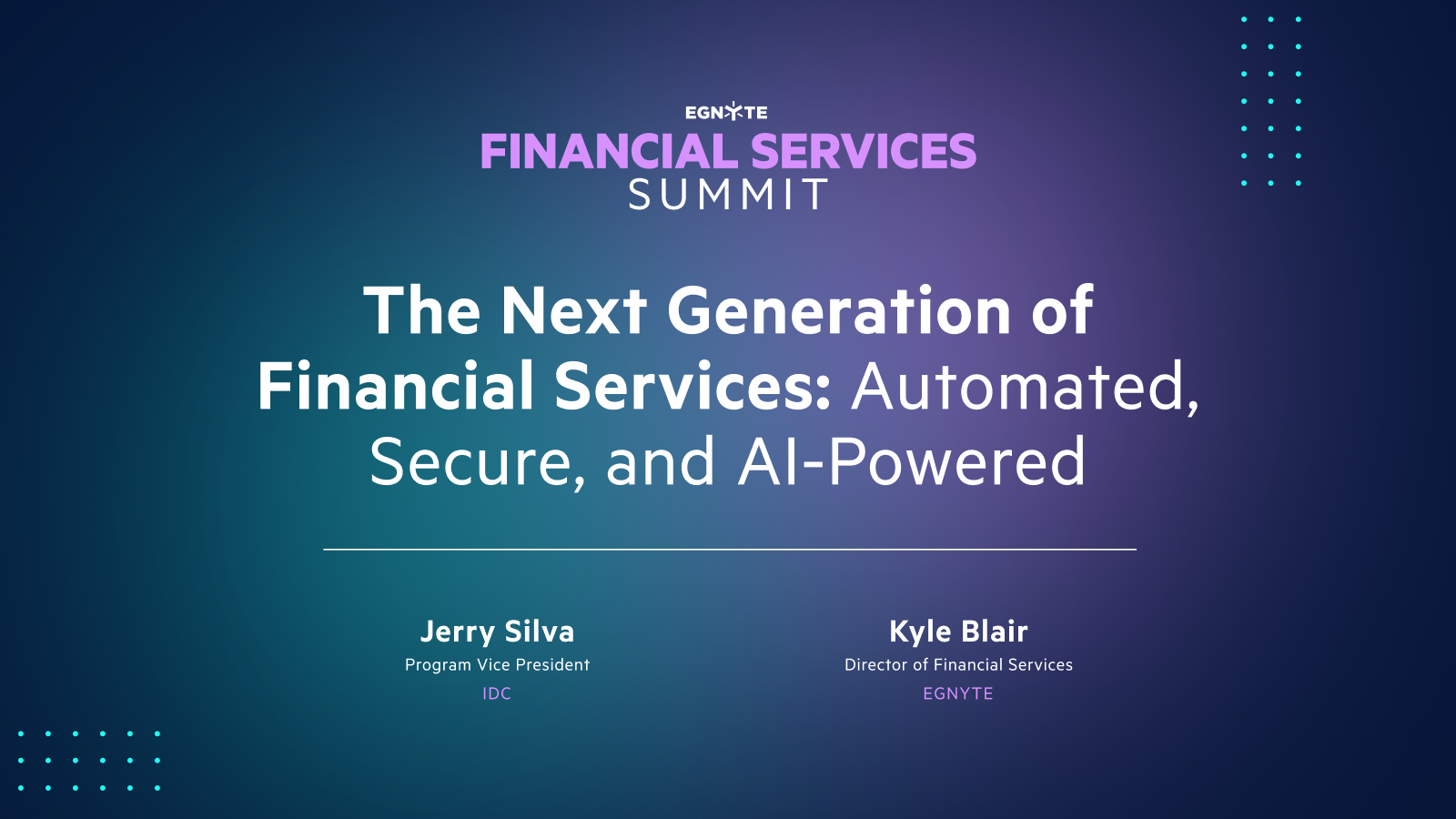 The Next Generation of Financial Services: Automated, Secure, and AI-Powered