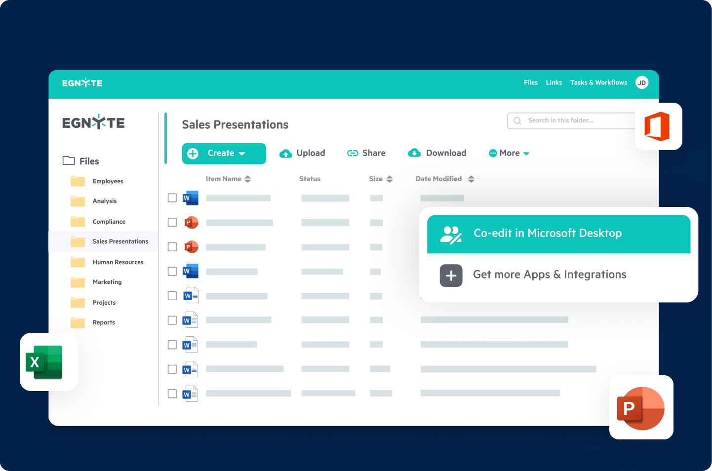 Integrate Egnyte with Microsoft Azure
