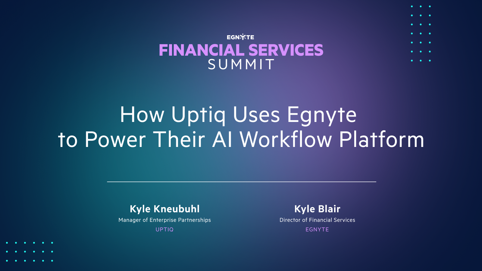 How Uptiq Uses Egnyte to Power Their AI Workflow Platform