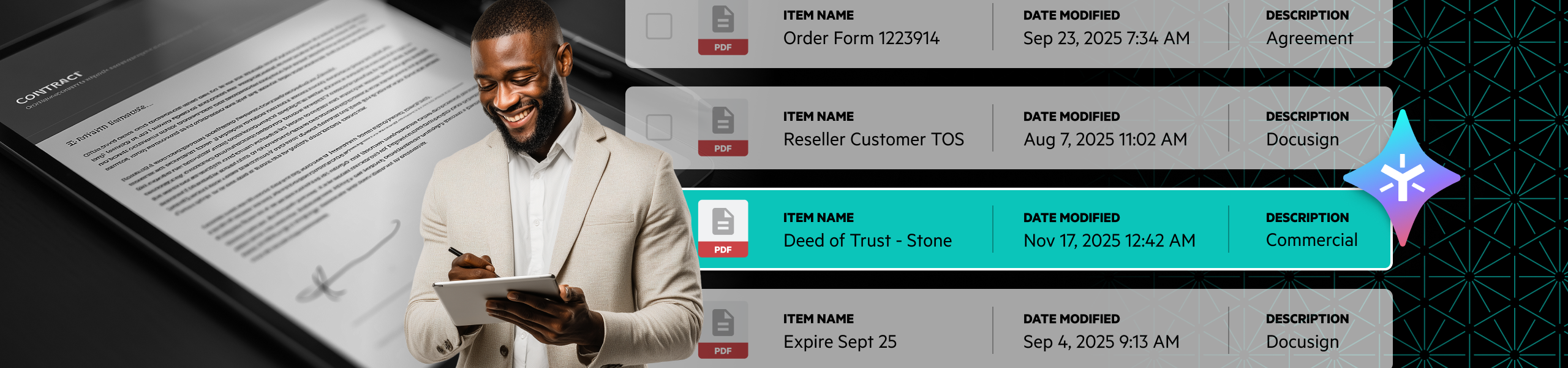 Egnyte Contract Analyst - AI Agent