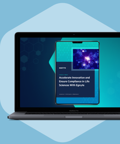 Accelerate Innovation and Ensure Compliance in Life Sciences With Egnyte
