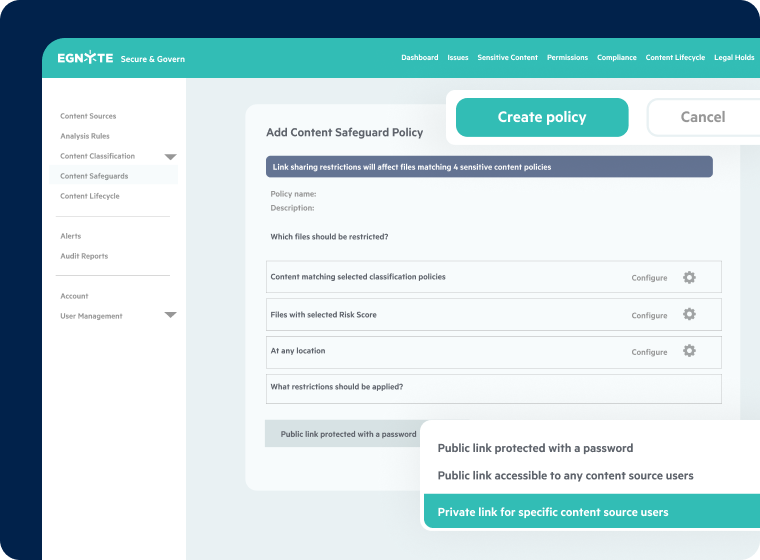 Comprehensive Data Governance | Egnyte