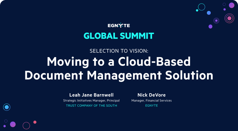 Moving to a Cloud-Based Document Management Solution